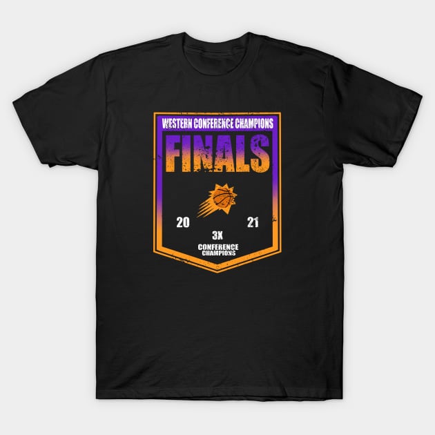 phx champions T-Shirt by guyfawkes.art